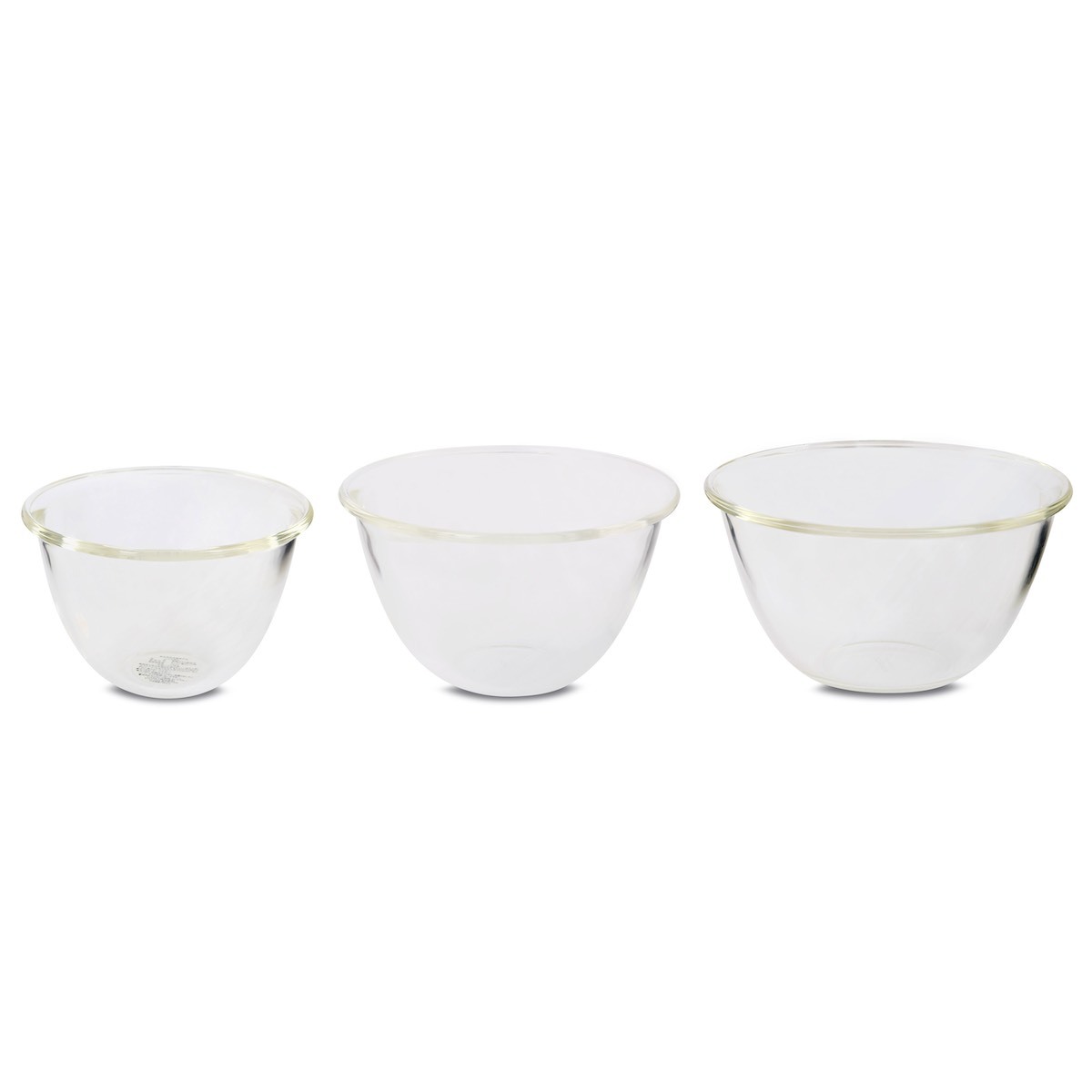 日本HARIO 3件0.9,1.5及2.2L玻璃攪拌碗套裝 -MXPN-3704