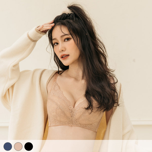 深度自戀。集中包覆無鋼圈絲棉內衣 B.C.D.E罩