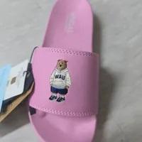 [S] WHO.A.U STEVE SLIDE SHOES,PINK, WHAPE2334A-PINK (SWAU322)