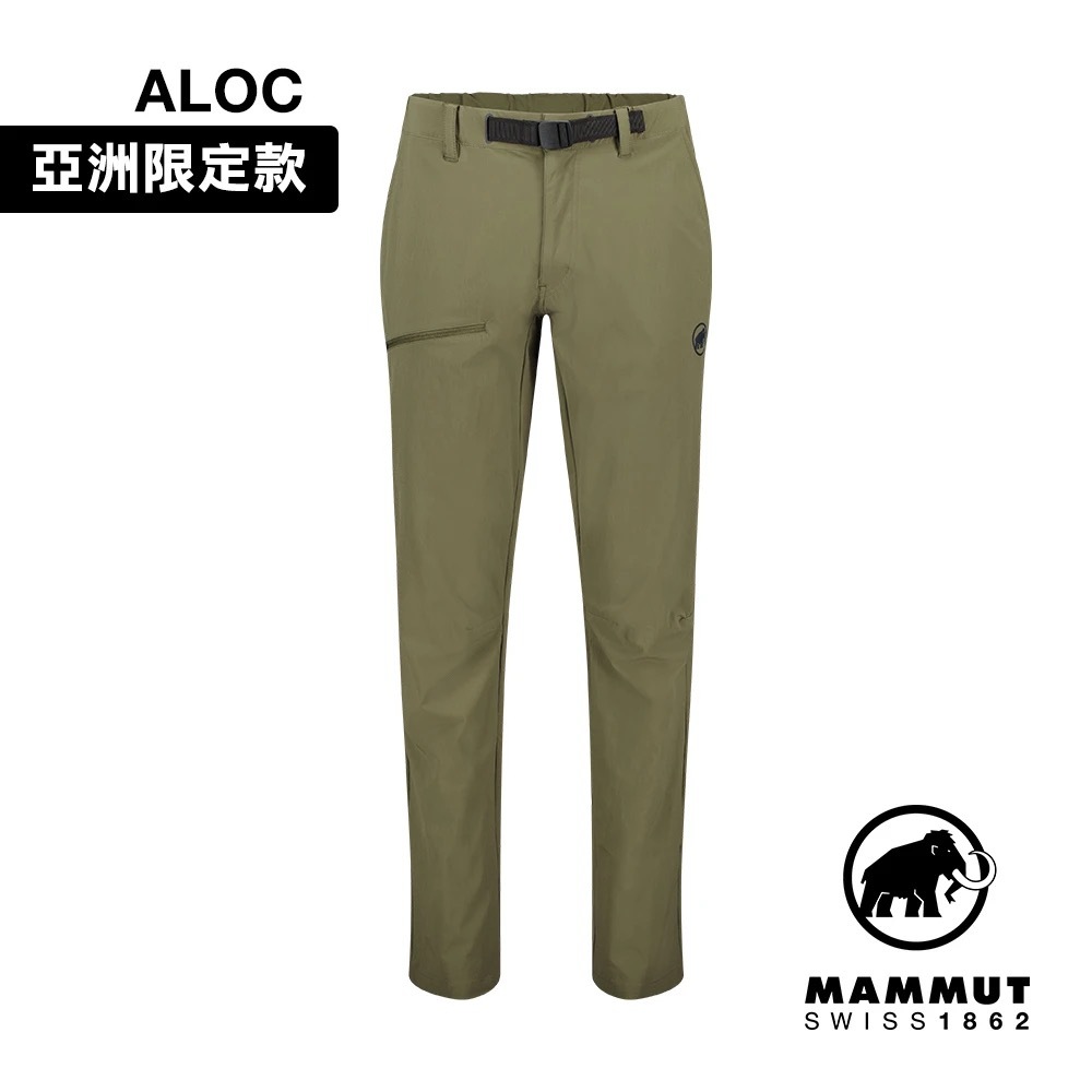 Mammut 長毛象 Aegility Pants AF Men 男款 日系機能舒適防潑水長褲 綠鬣蜥 #1022-02220-4584 [HappyOutdoor]