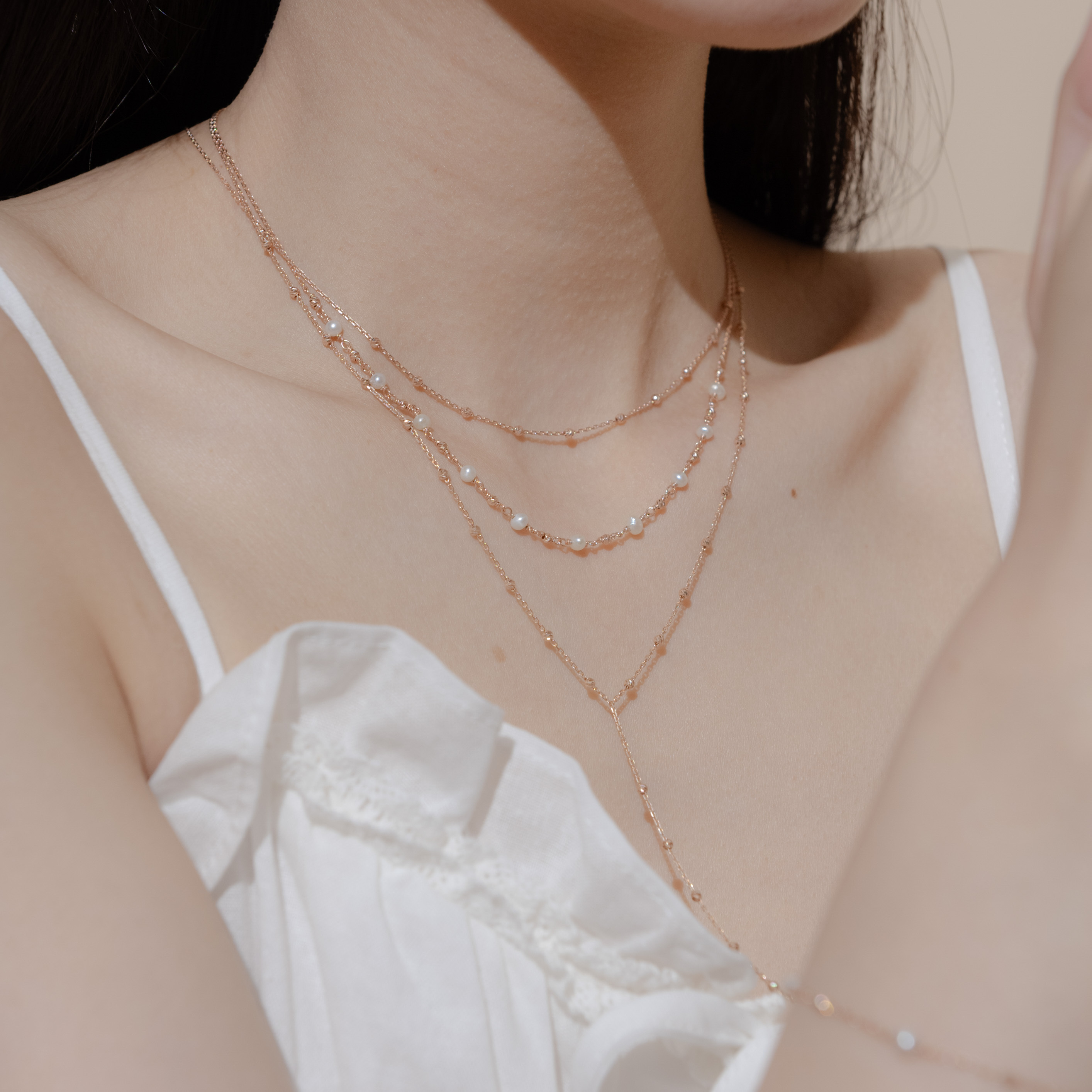 簡約cutting ball 奶溝鏈