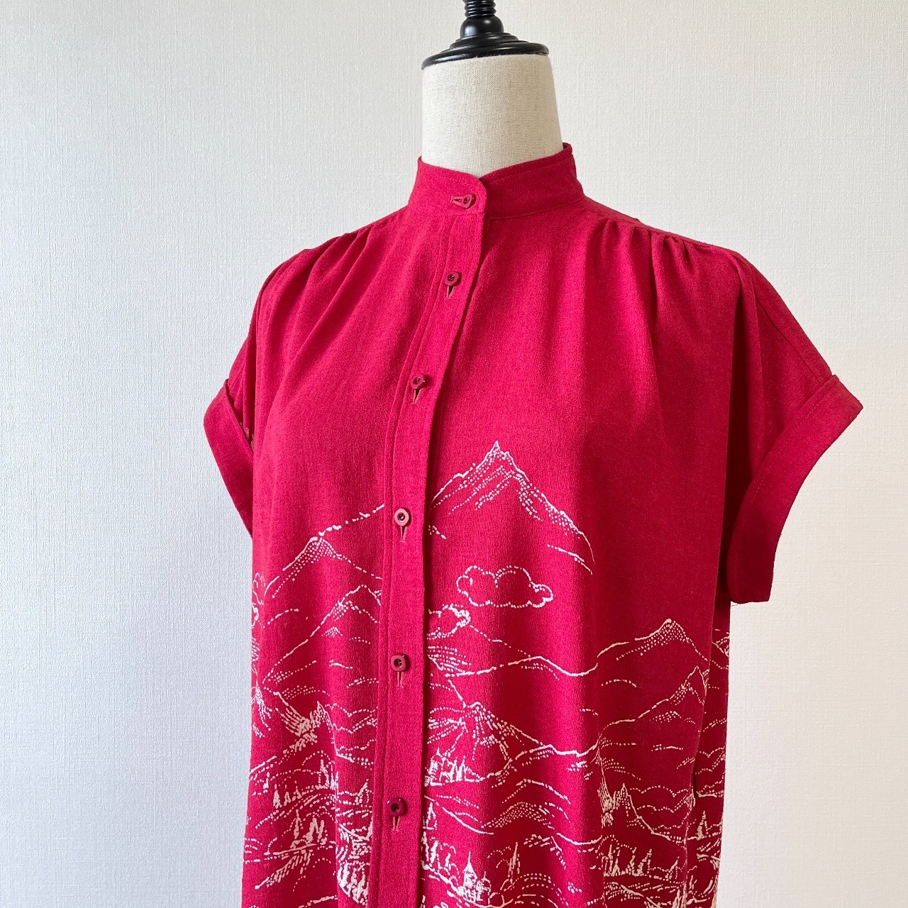 REGINA鸚鵡雙棲古著連身裙