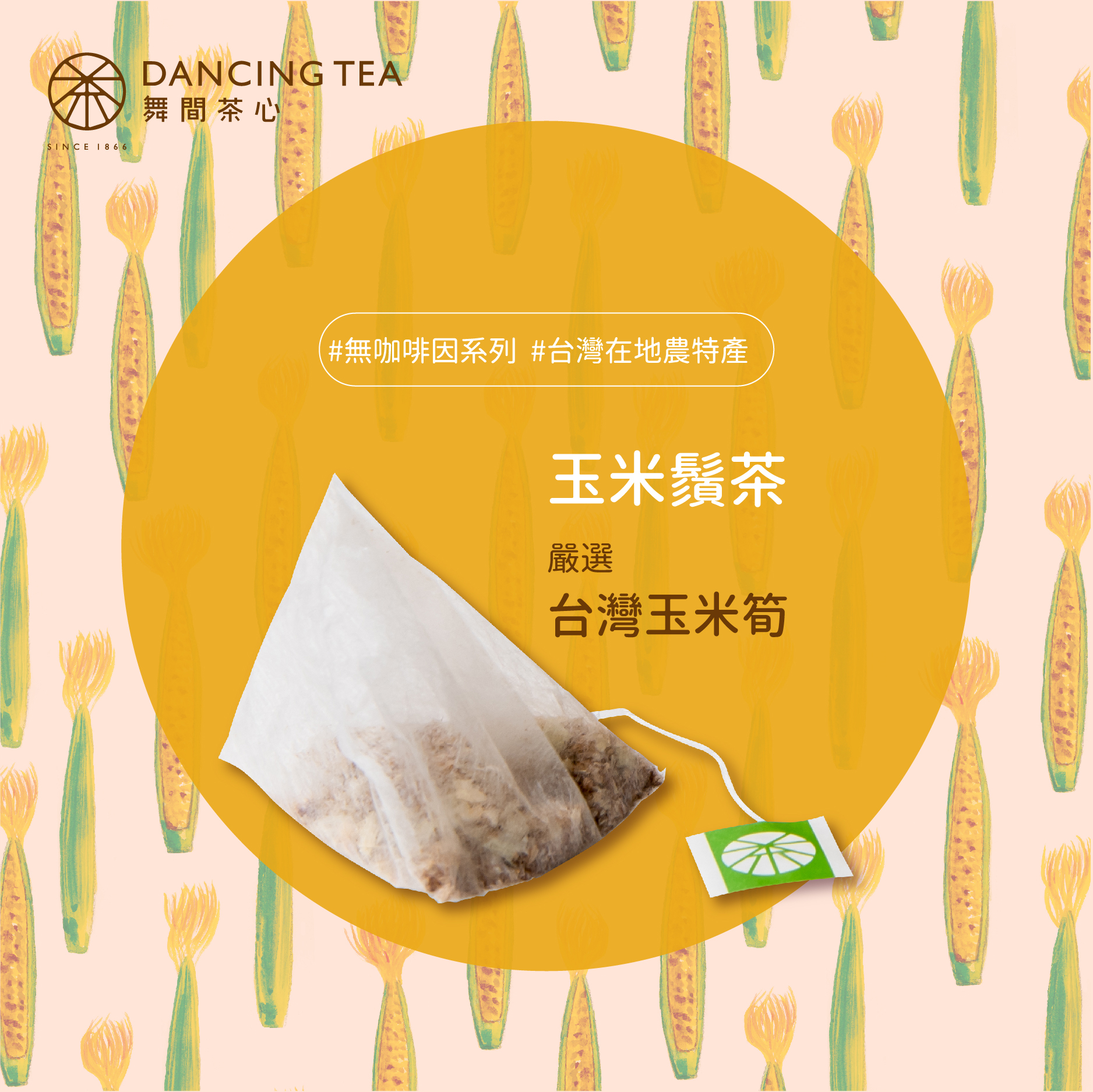 舞間茶心玉米鬚立體茶包10入