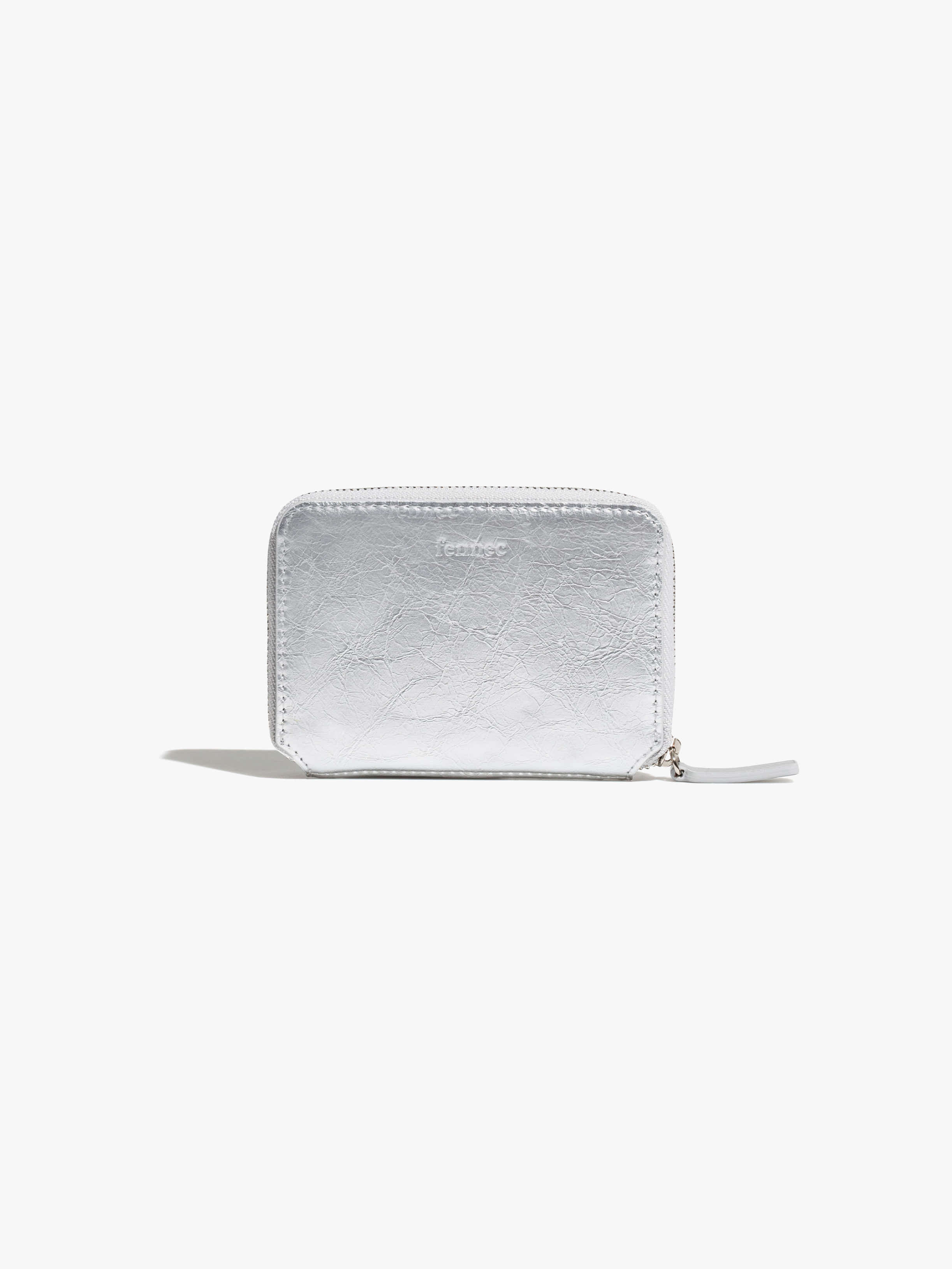 fennec - CRINKLE MINI POCKET (SILVER)