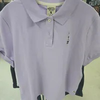 [S] WHO.A.U STEVE CROP COLLAR T-SHIRT,PURPLE, WHHAE2421F-00-PURPLE (SWAU330)