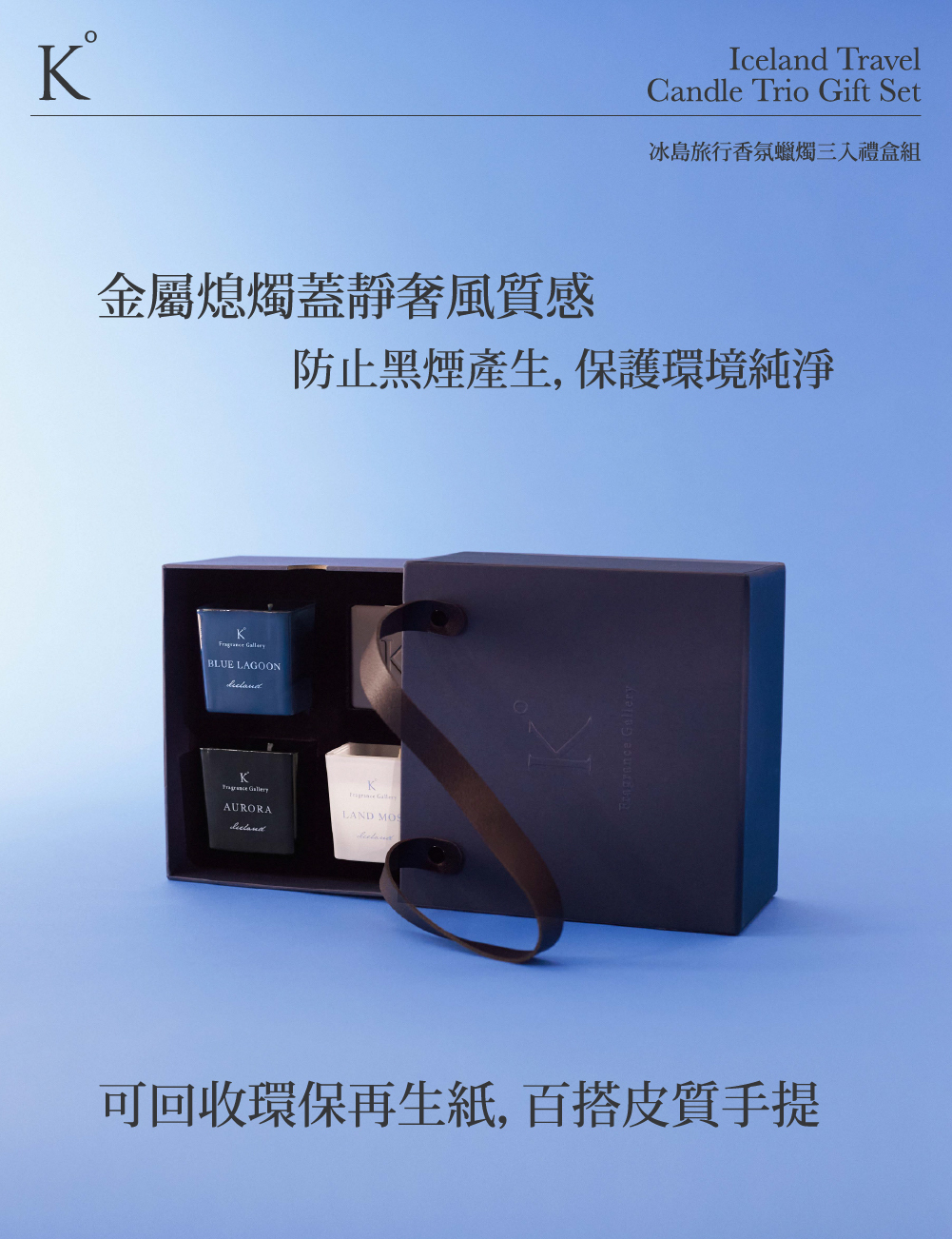 冰島蠟燭禮盒組說明