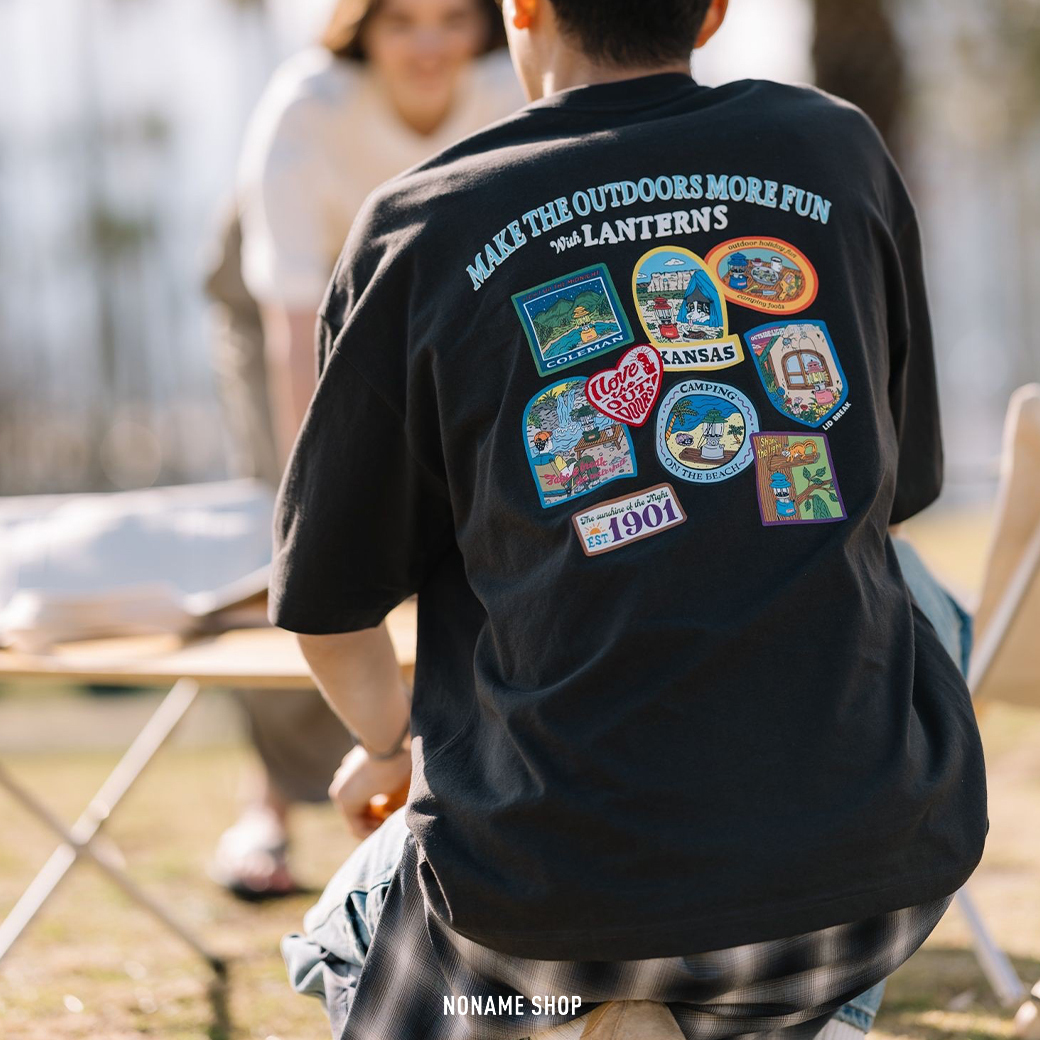 COLEMAN 背面 印花 圖騰 短袖 四色 (男款)