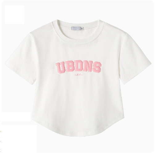 Summer Crew Neck T-Shirt Women's (White) (Size S - XL) (Contact customer service to confirm the shipping ruler after placing an order)