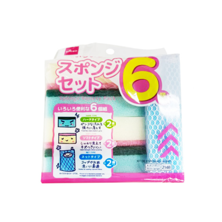 清潔海綿組/6入