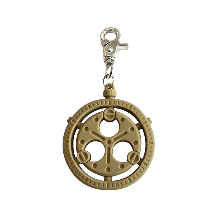 Candies 齒輪耳機吊飾(咖啡)