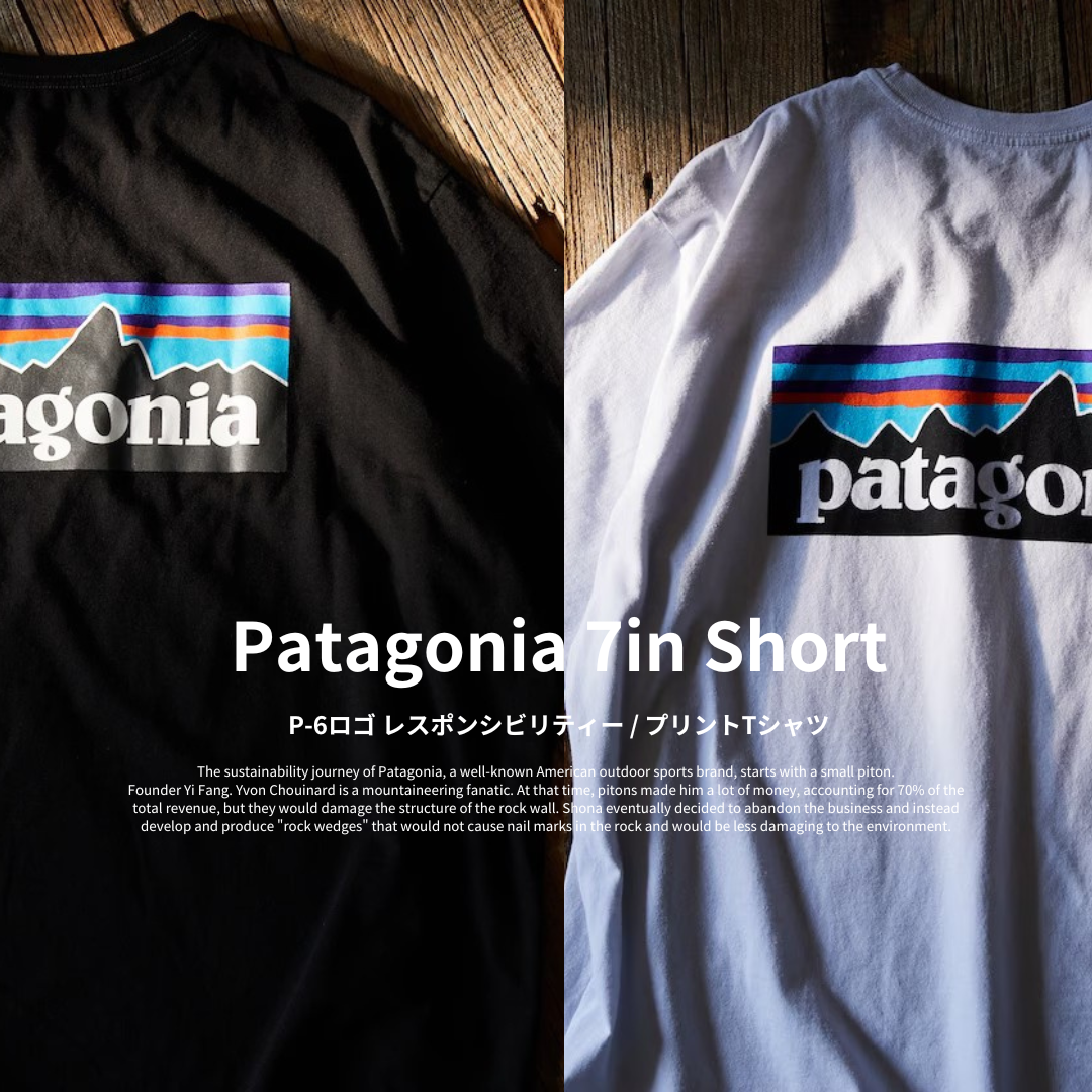 "代購" Patagonia Logo Tee P-6 經典背圖 短袖