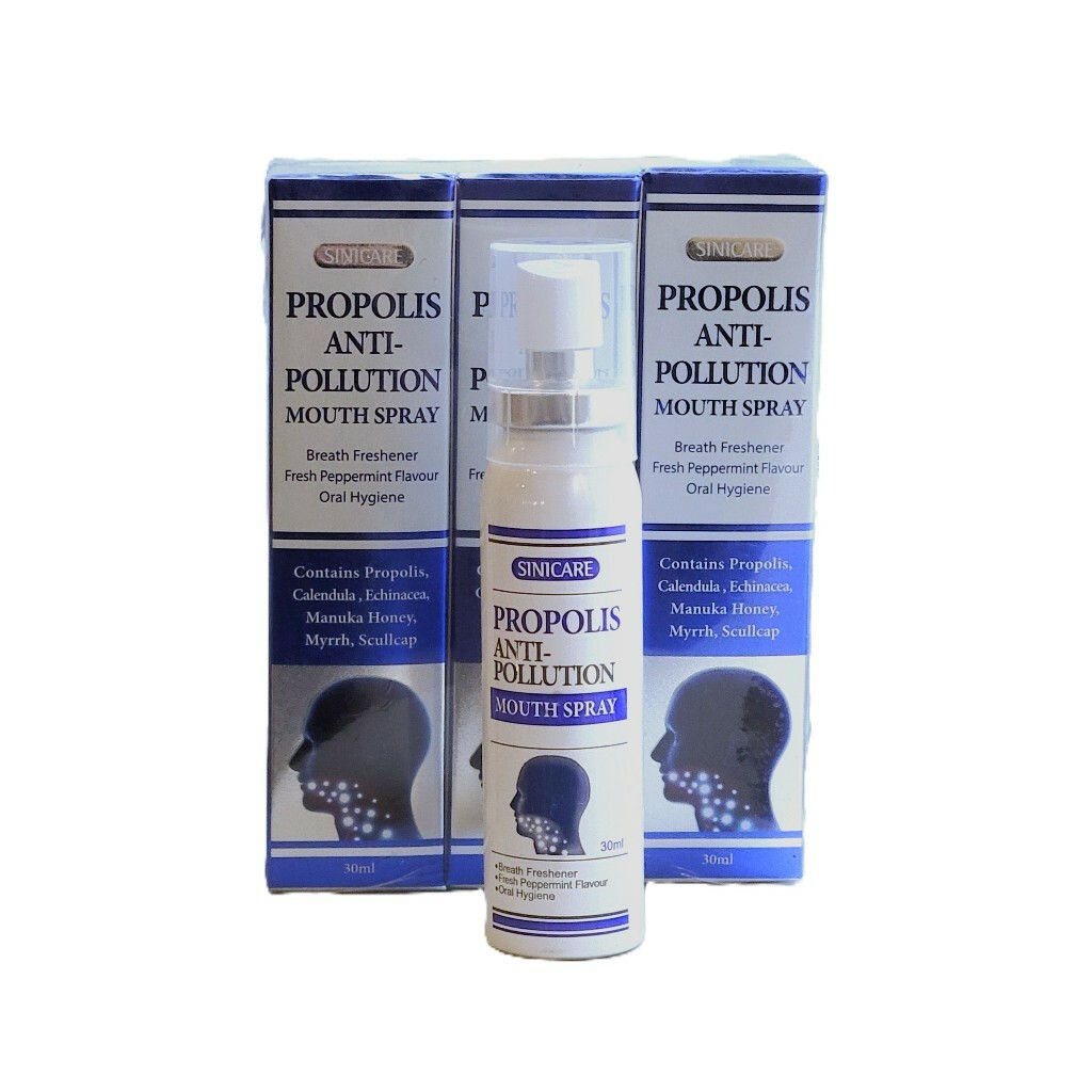 澳洲 SINICARE 蜂膠萃取 薄荷 口腔噴霧 30ml (新鋼瓶)