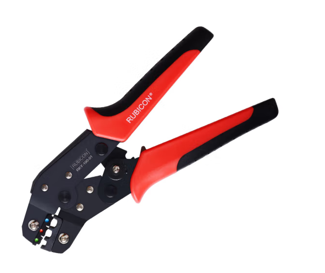 "RUBICON" 日本羅賓漢棘輪式壓線鉗(0.5~2.5mm2)-[RKY-190-01]