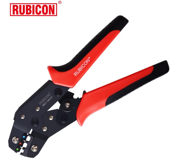 "RUBICON" 日本羅賓漢棘輪式壓線鉗(0.5~2.5mm2)-[RKY-190-01]