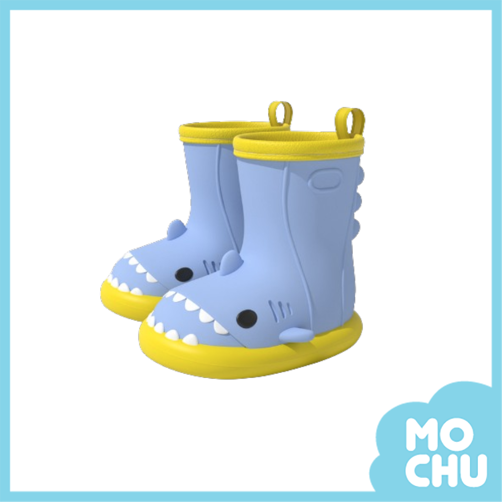 鯊魚咬咬雨鞋-非束口(三色)