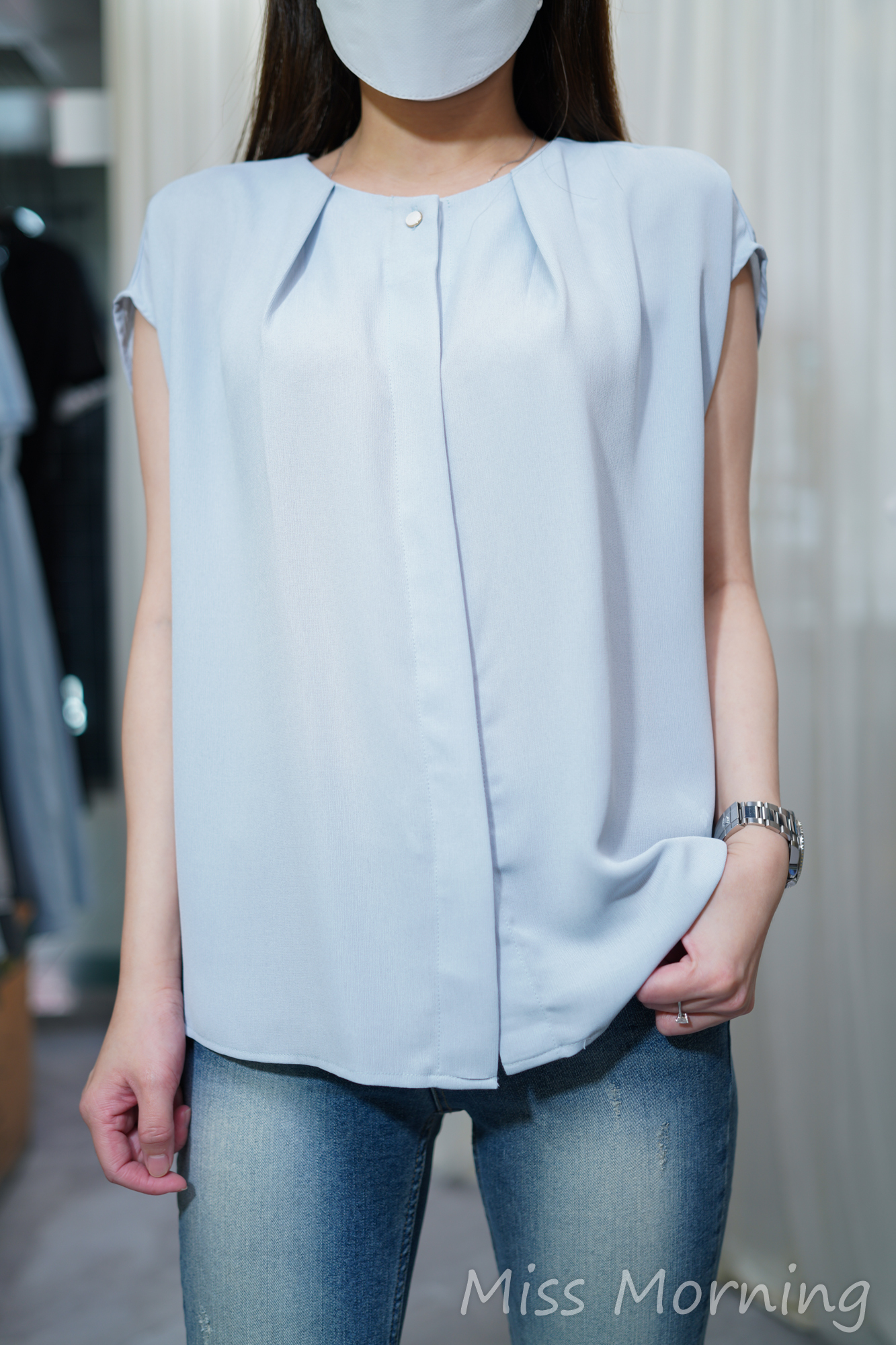 免燙雪紡上衣(13870)