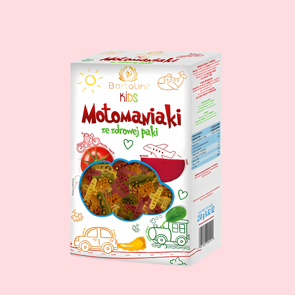 BARTOLINI - 幼童小麥義大利麵 - 汽車形狀 (五種口味) (250g) (93302)