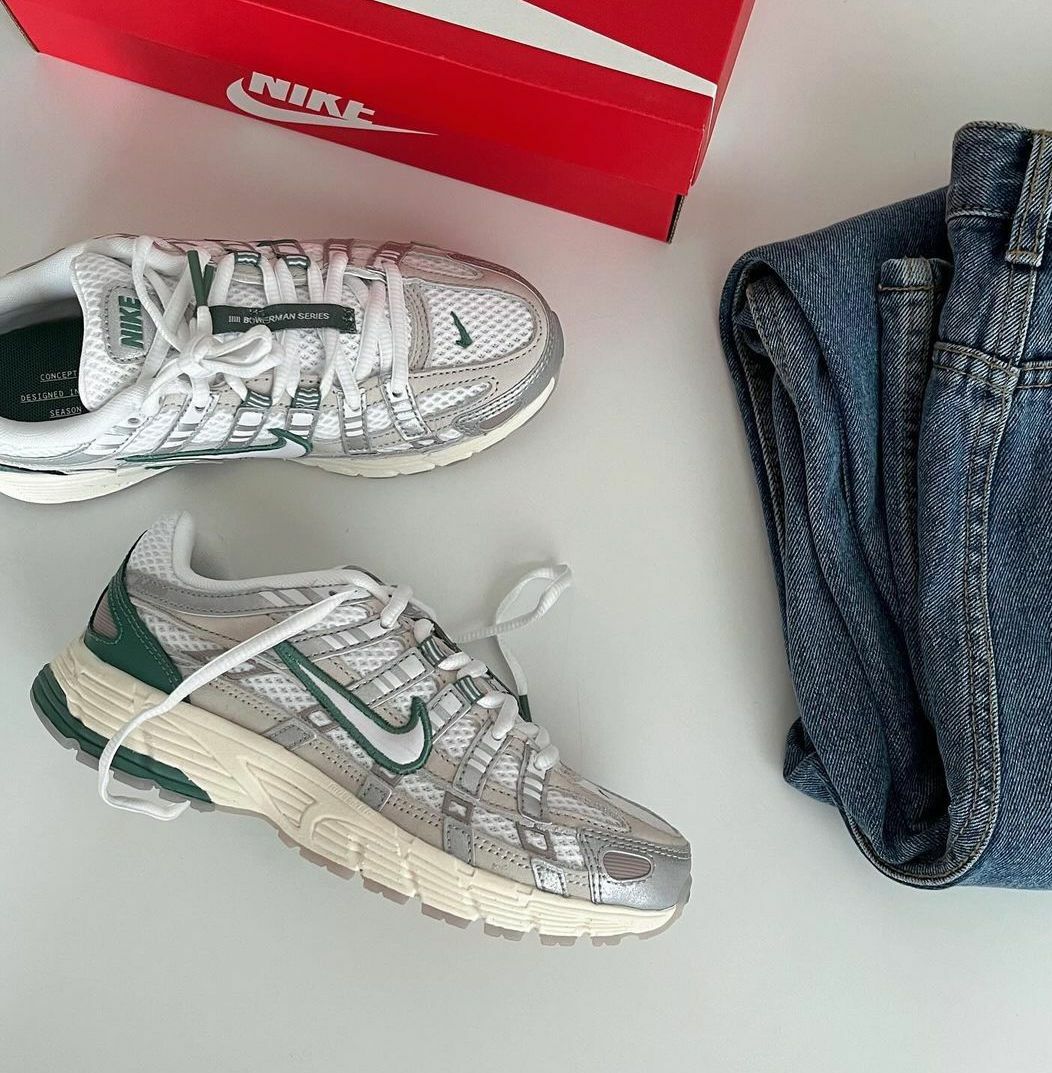 NIKE P-6000 骨白銀綠 白綠 復古 Y2K 男鞋 HF4308-072 / 預購