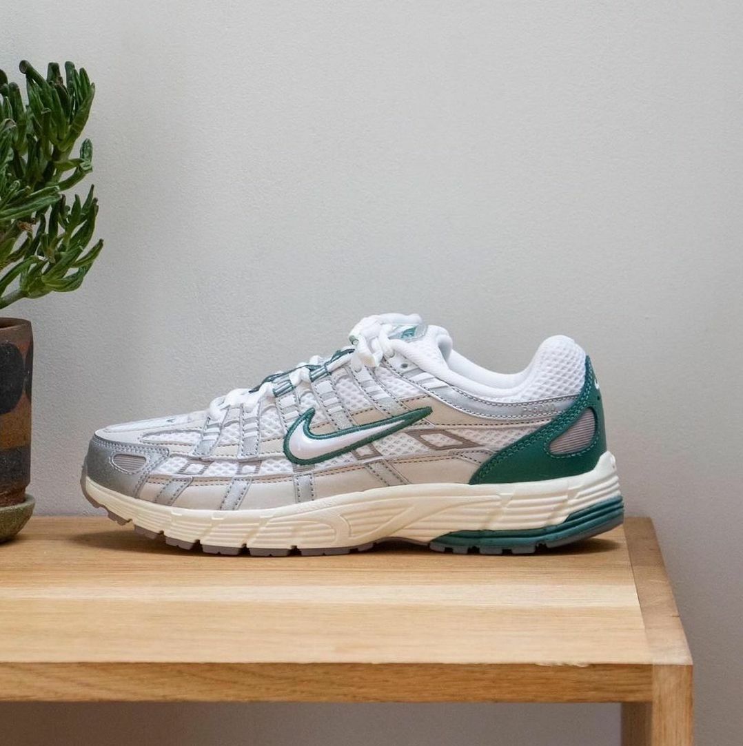 NIKE P-6000 骨白銀綠 白綠 復古 Y2K 男鞋 HF4308-072 / 預購
