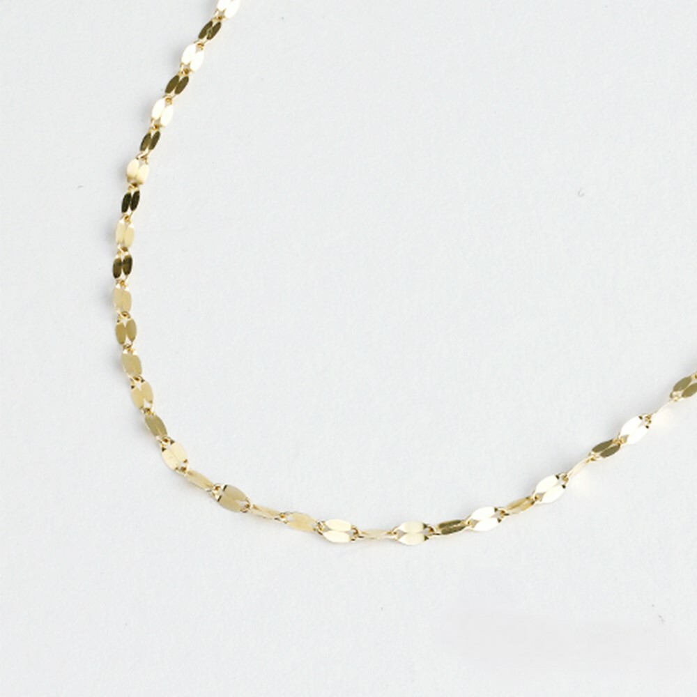 【me.luxe】K10麥穗鍊-39CM