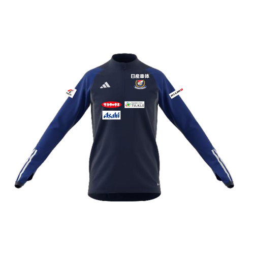 2024 Yokohama Marinos 1/4 Zip Training Top   **2024マリノス公式ウェア**