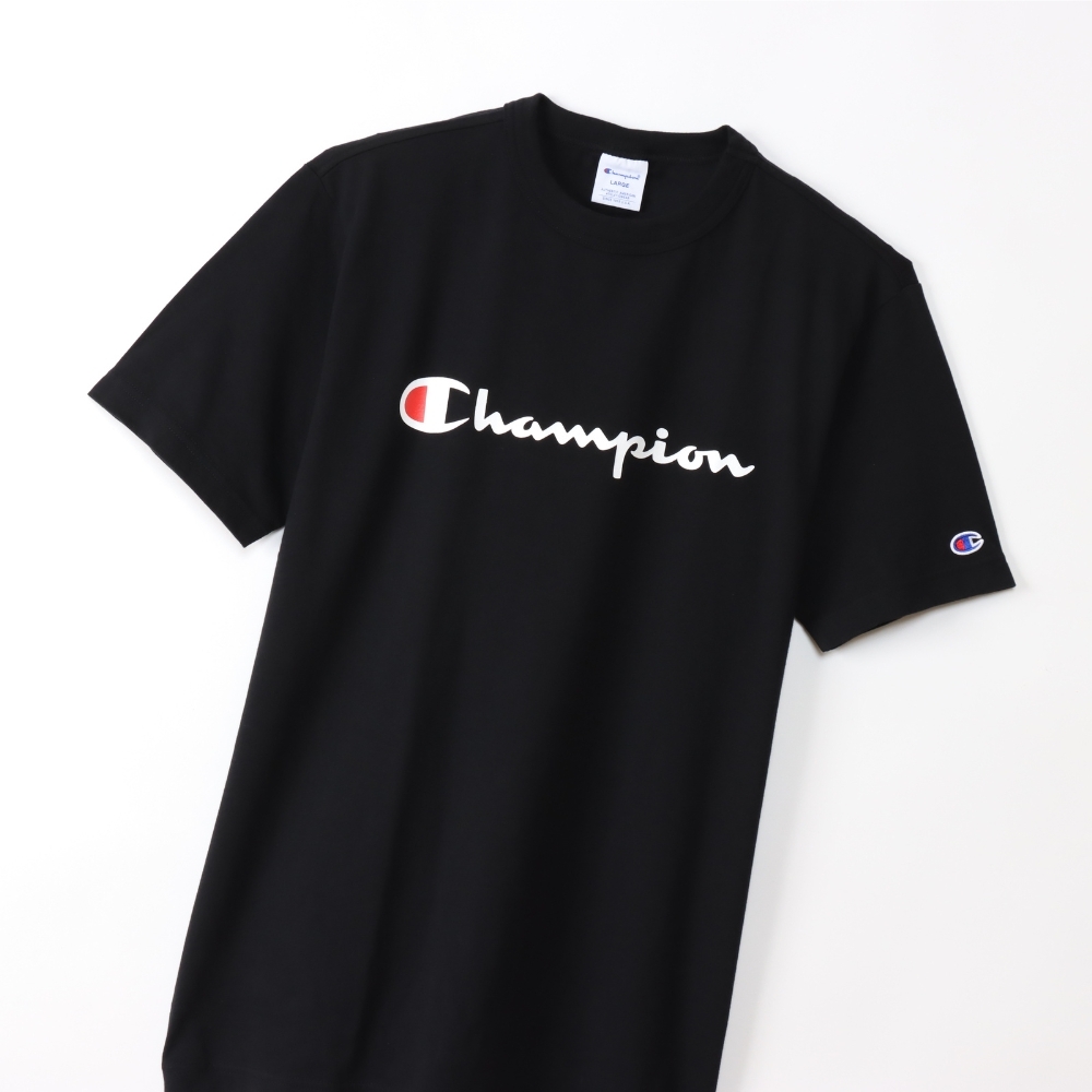 男款 BASIC 經典再現 LOGO 短TEE(黑)