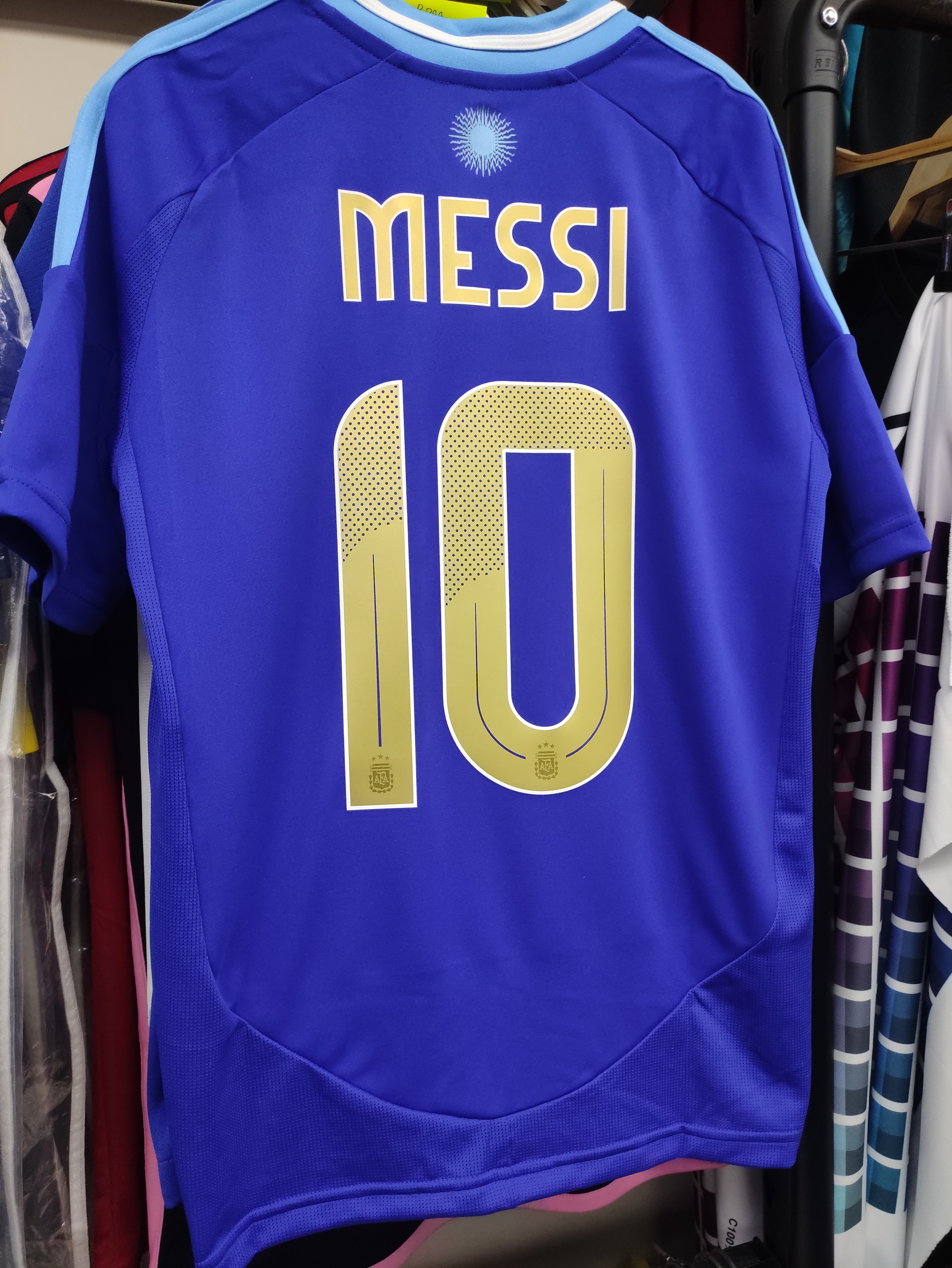 2024阿根廷國家隊作客美斯童裝球衣