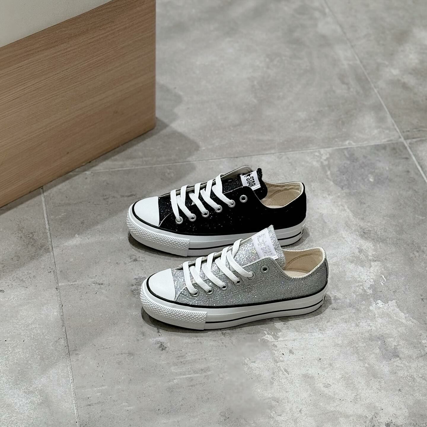 Converse All Star PLTS Glitter OX 日本限定帆布鞋31312880