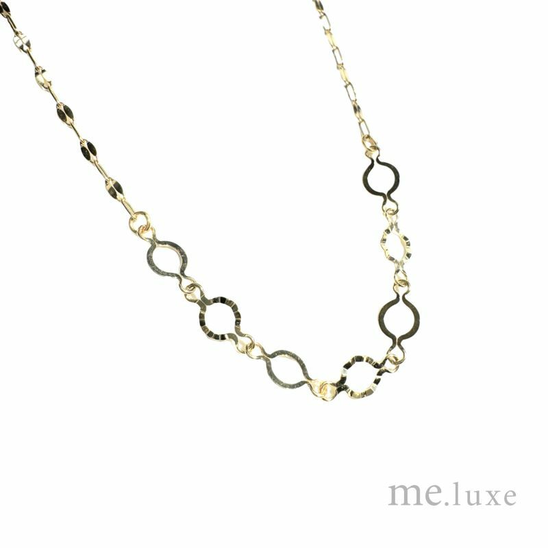 【me.luxe】K10陽光麥穗鍊