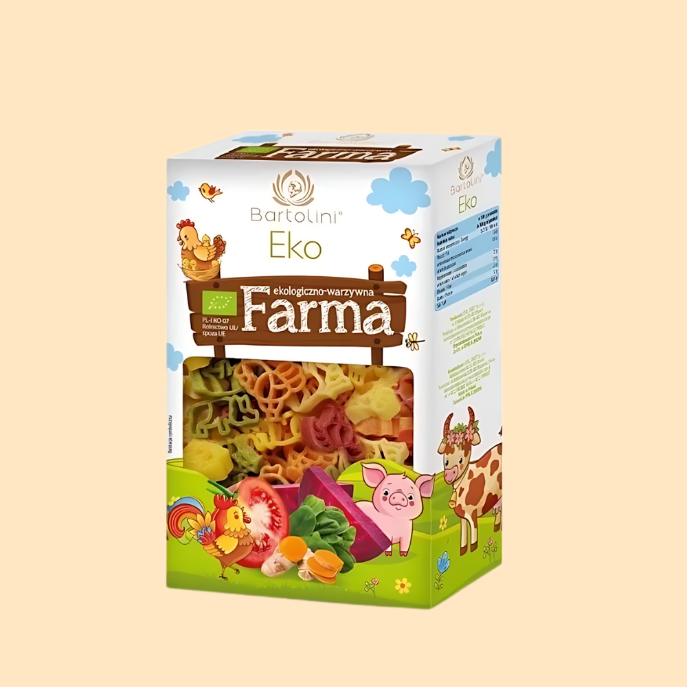 BARTOLINI - 有機幼兒粗粒小麥義大利麵 - 農場動物 (250g) (93303)