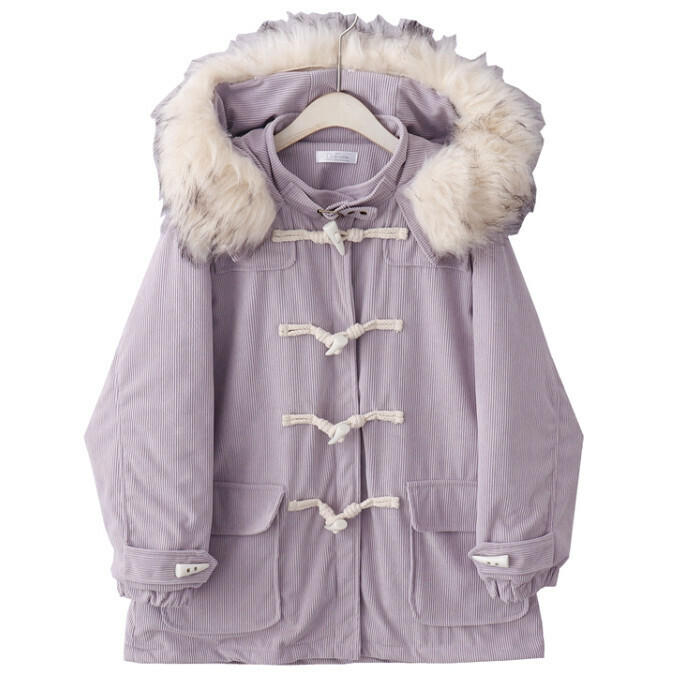 Hot Selling Hooded Jacket [Taro Purple] [One Size Fits All]
