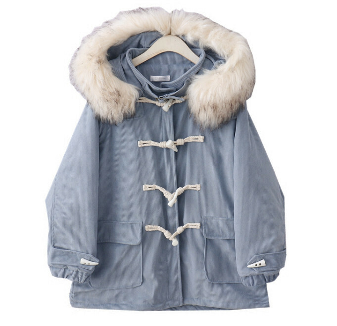 Hot Selling Hooded Jacket [Mist Blue] [One Size Fits All]