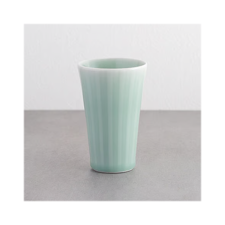 骨董・茶道具】☆古い？中国古玩青白磁馬上杯杯台dn057zb.1 影青