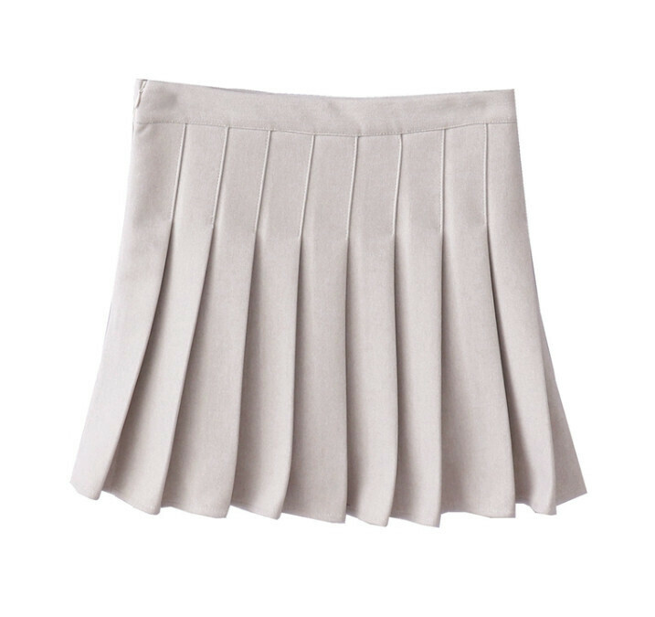 Hot selling woolen skirt [Oatmeal color] [Size - XL] (please contact customer service to confirm the delivery size after placing the order)