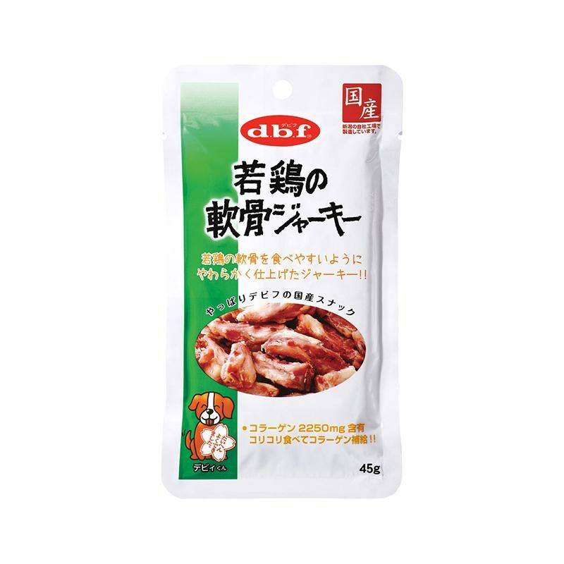 日本直送 d.b.f. 雞軟骨 45g【$115 X 4 包】【可混合其他口味】