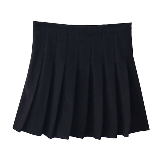 Hot selling woolen skirt [Black] [Size-XL] (please contact customer service to confirm the delivery size after placing the order)