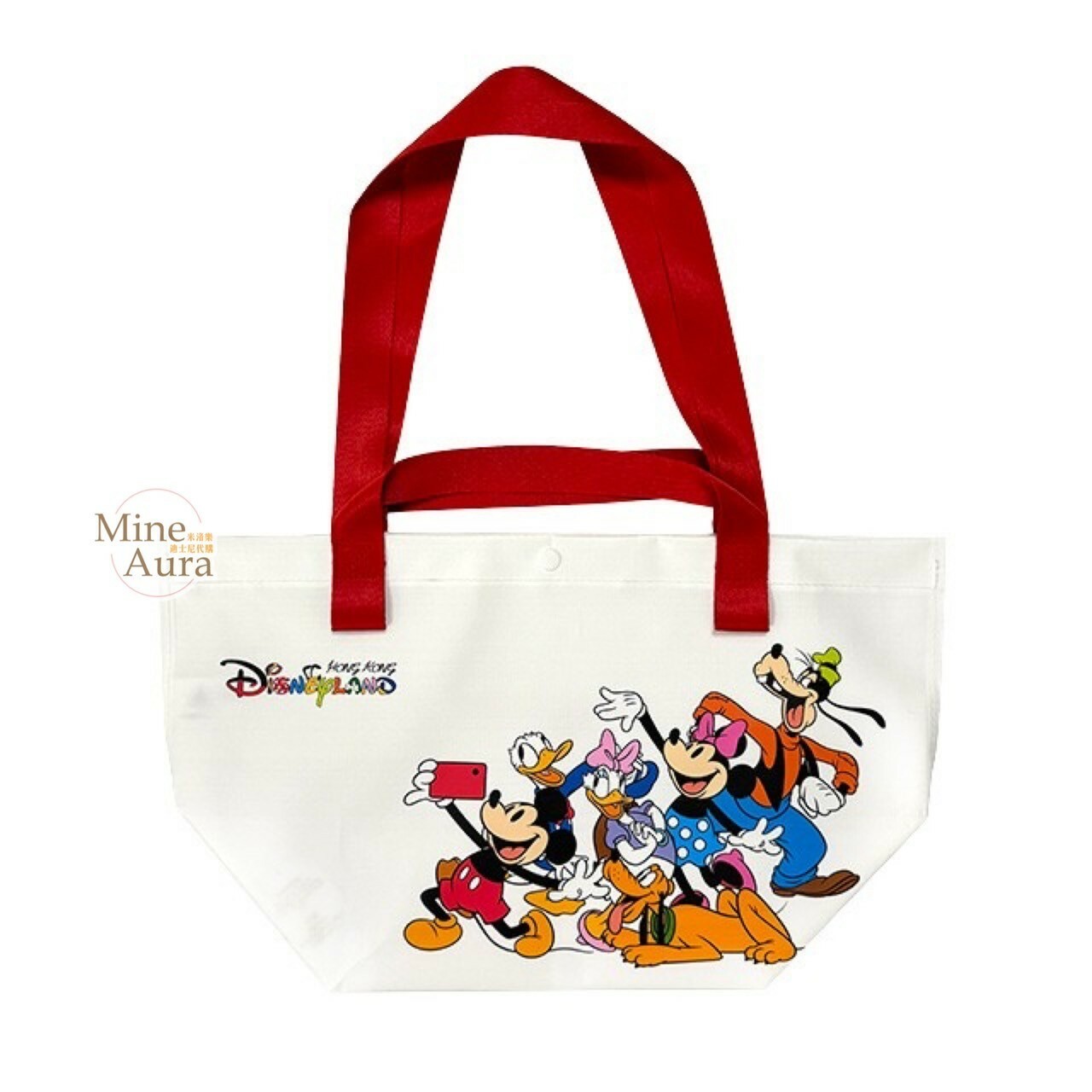 米奇 Mickey 好友集合 樂園限定 S號 購物袋 提袋 環保袋 -香港迪士尼樂園