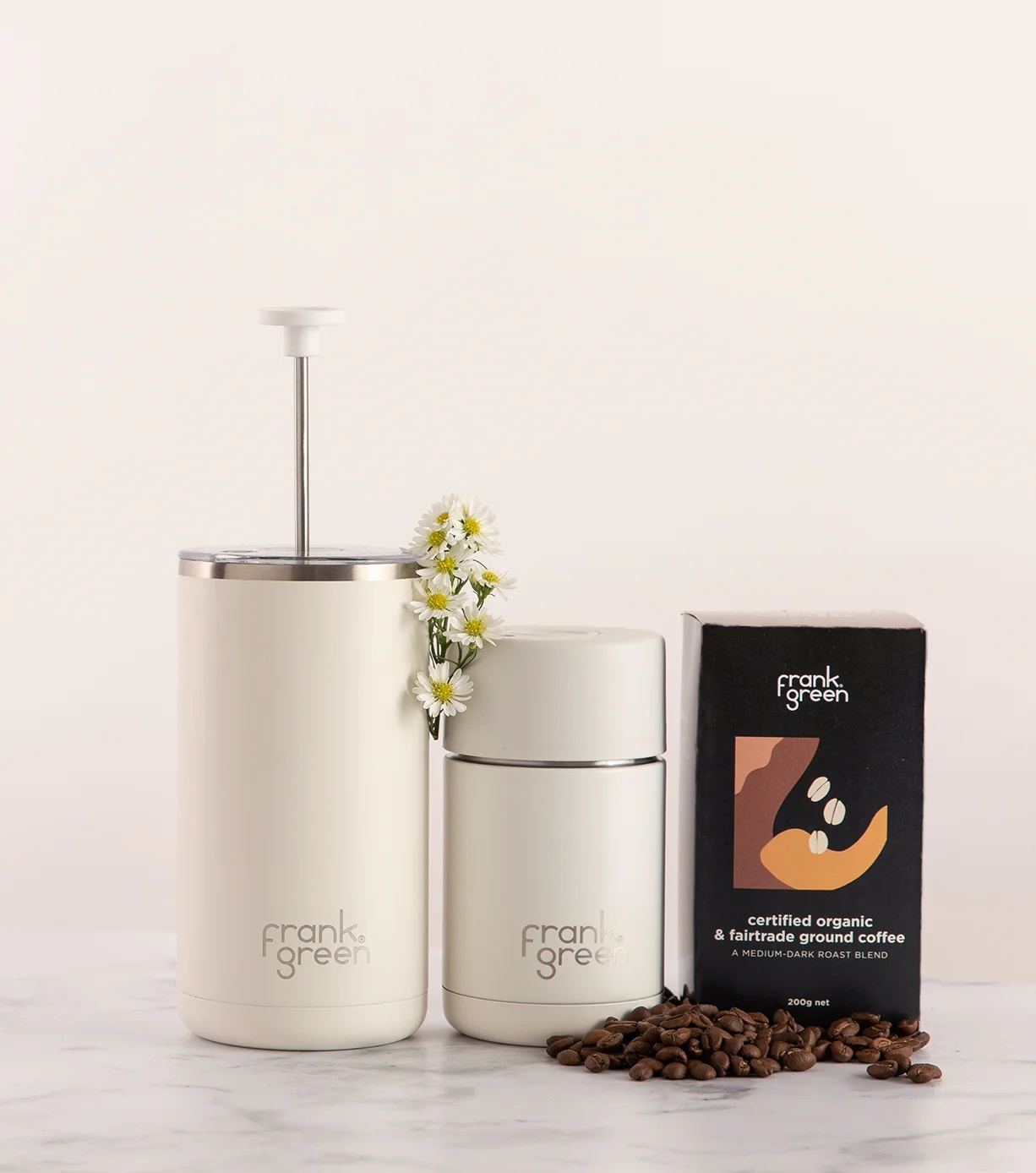 French Press - Blushed - 16oz / 475ml | FRANK GREEN