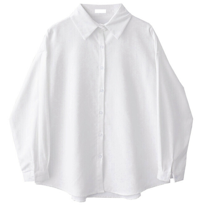 熱賣休閒百搭襯衫【白色】【S碼-L碼】（下單後請聯絡客服確認發貨尺碼）