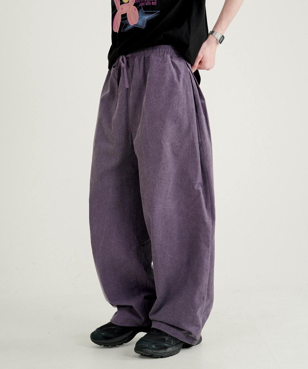 <預購> 韓國WV PROJECT 兩穿式亞麻風格寬褲