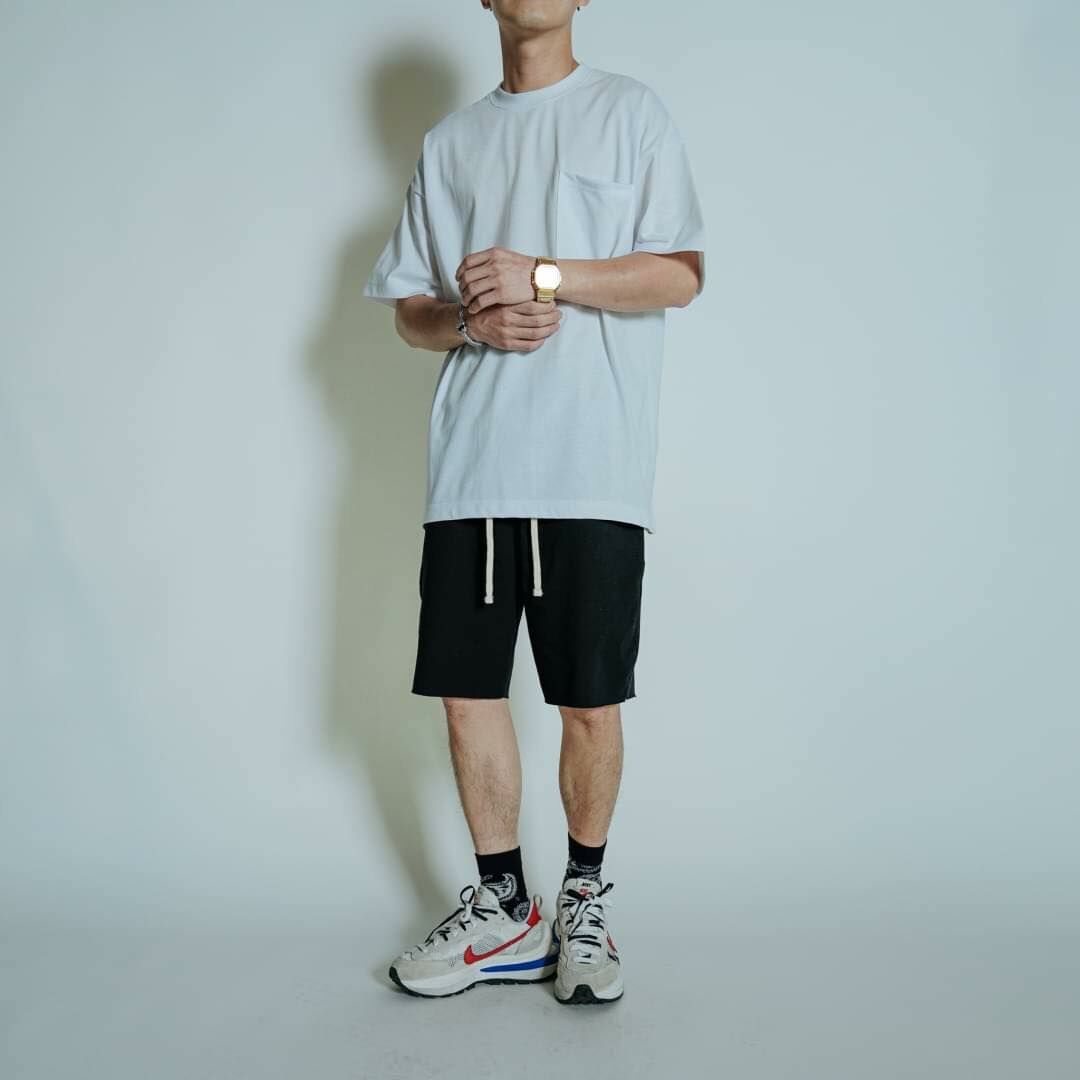 自訂款 0896 不修邊彈性棉短褲 p160