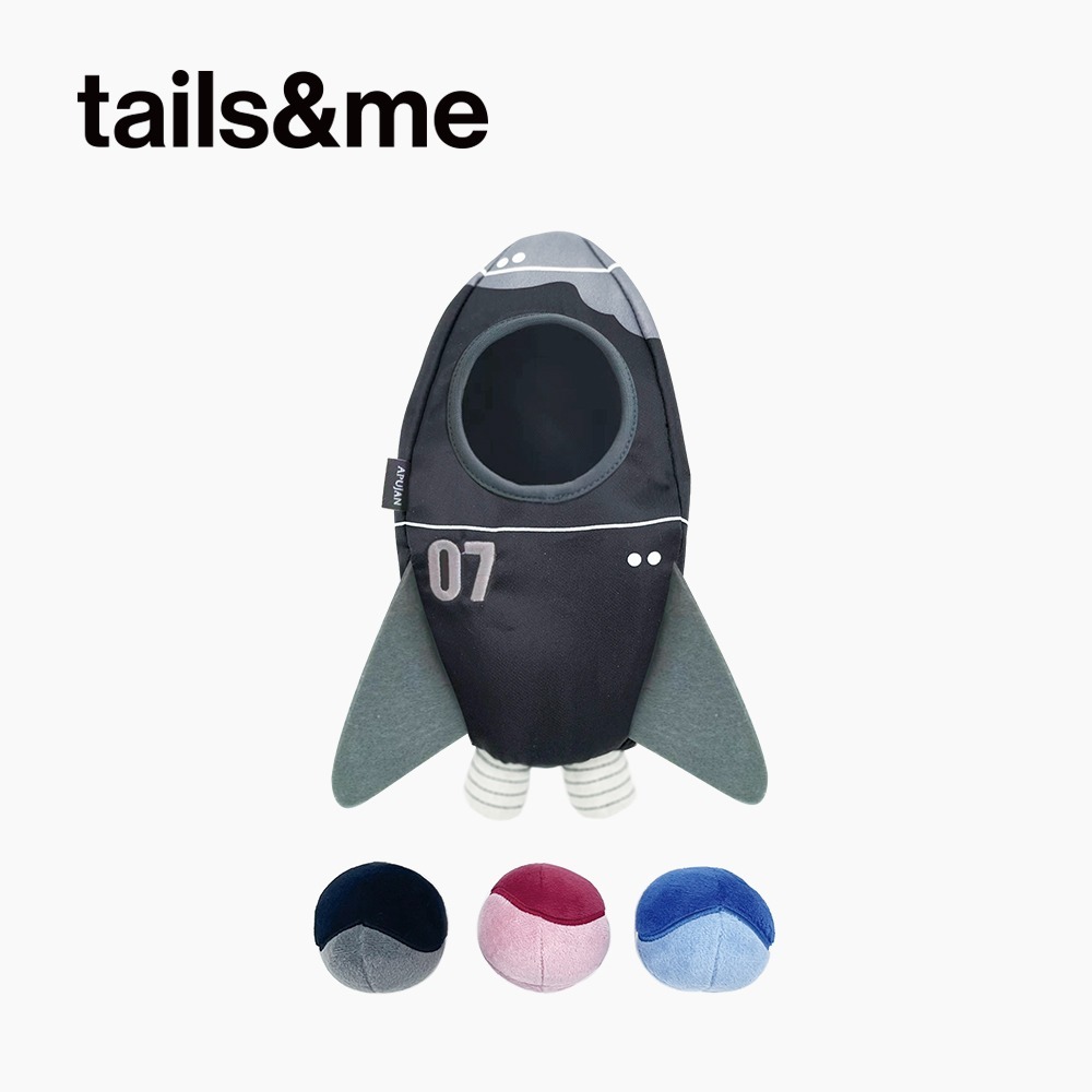 tails&me 尾巴與我｜APUJAN尾巴探險記 益智發聲玩具—火箭七號