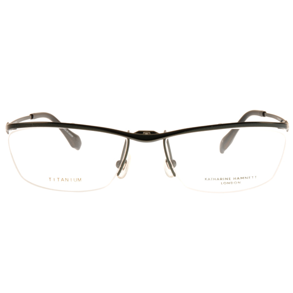 【KATHARINE HAMNETT】KH9134 C03 半框光學眼鏡#日本工藝鈦金屬系列