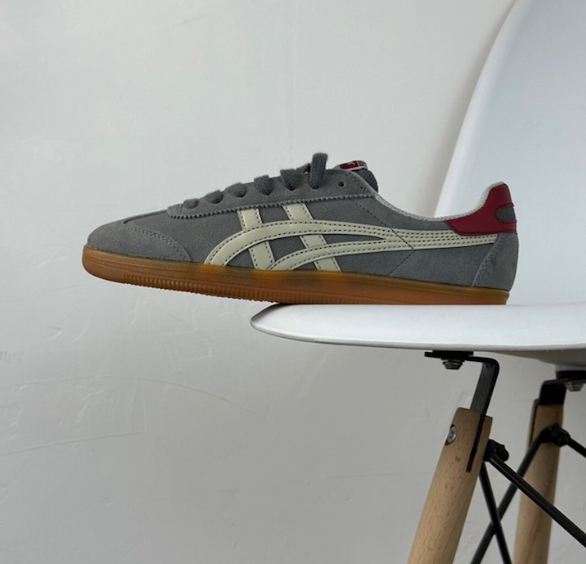 Onitsuka Tiger Tokuten 鬼塚虎 德訓鞋 灰白 焦糖底 紅尾 灰色 復古 1183C254-020/預購