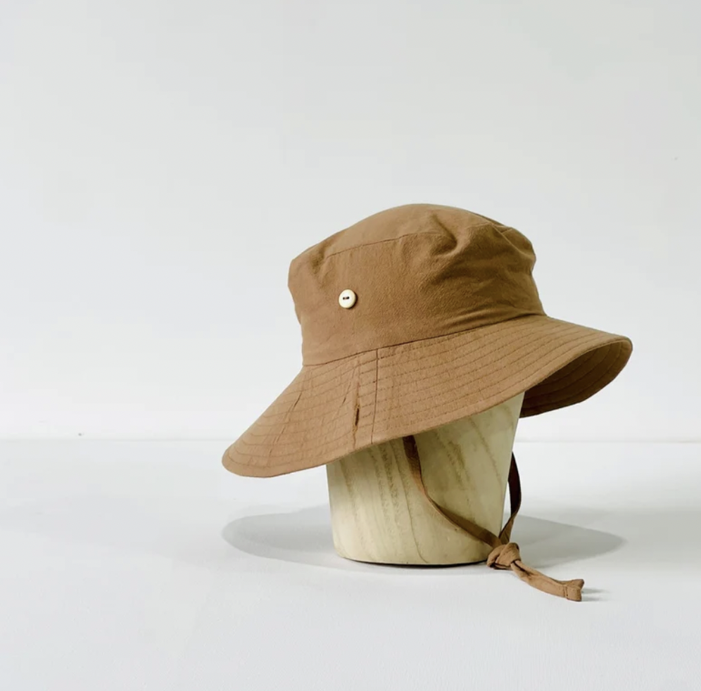 FINI.THELABEL 水手防曬遮陽帽 fini.sailor hat - mocha
