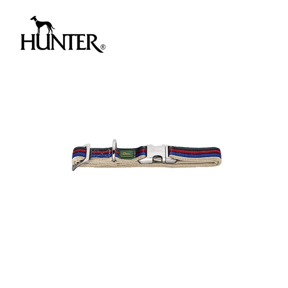 HUNTER 恆特｜條紋滾繩系列 金屬扣項圈 (共2色)