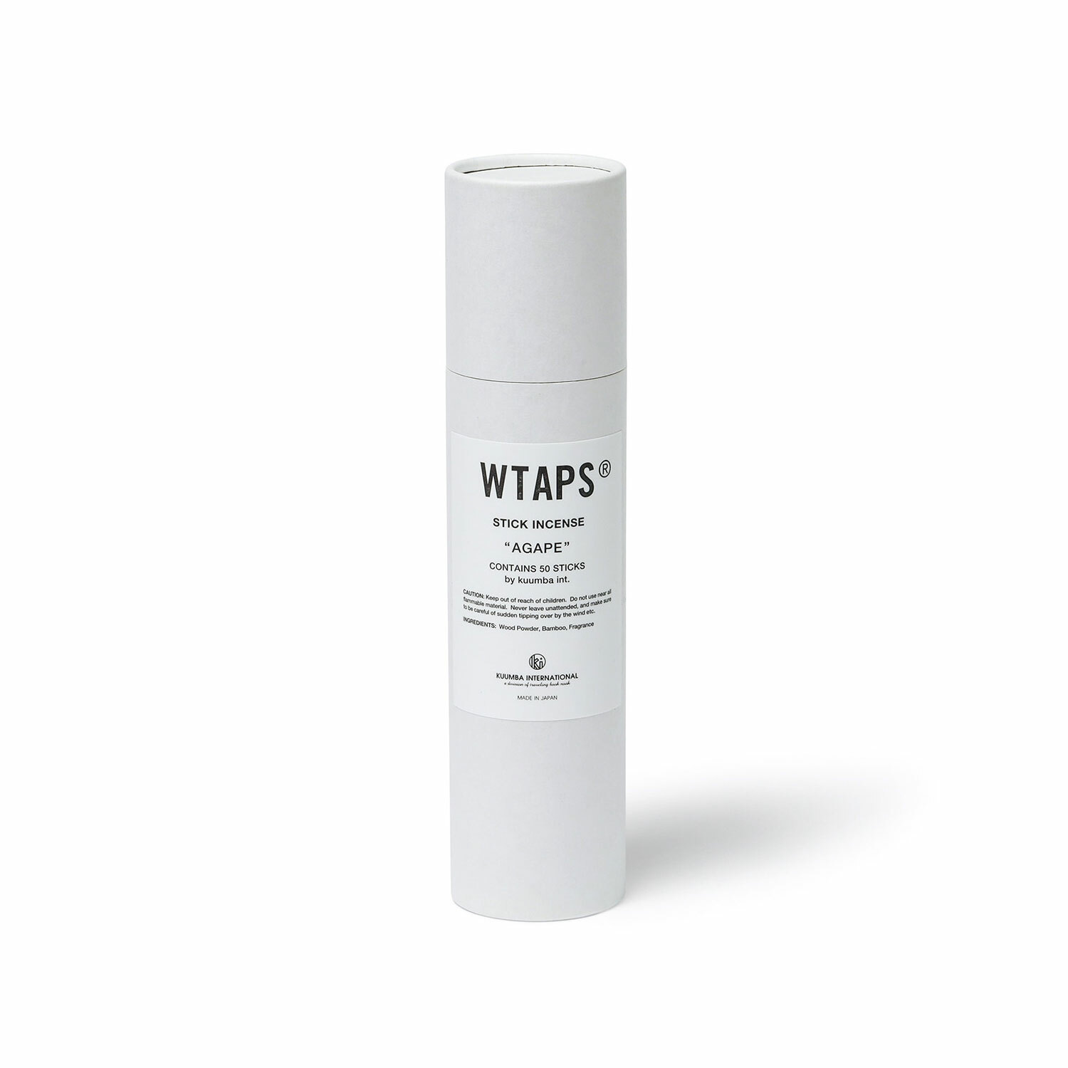 WTAPS X KUUMBA INT. 線香 STICK INCENSE "AGAPE" (50 STICKS)