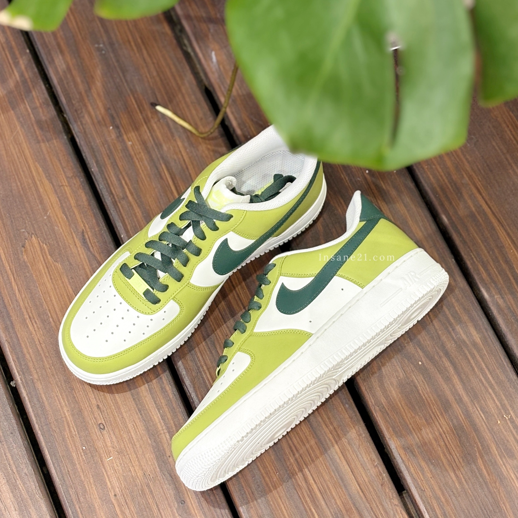 NIKE AIR FORCE 1 牛油果綠 男鞋 HJ3484-331