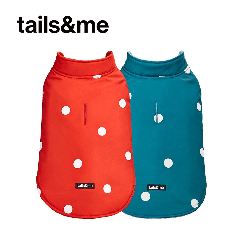 tails&me 尾巴與我｜波點刷毛背心