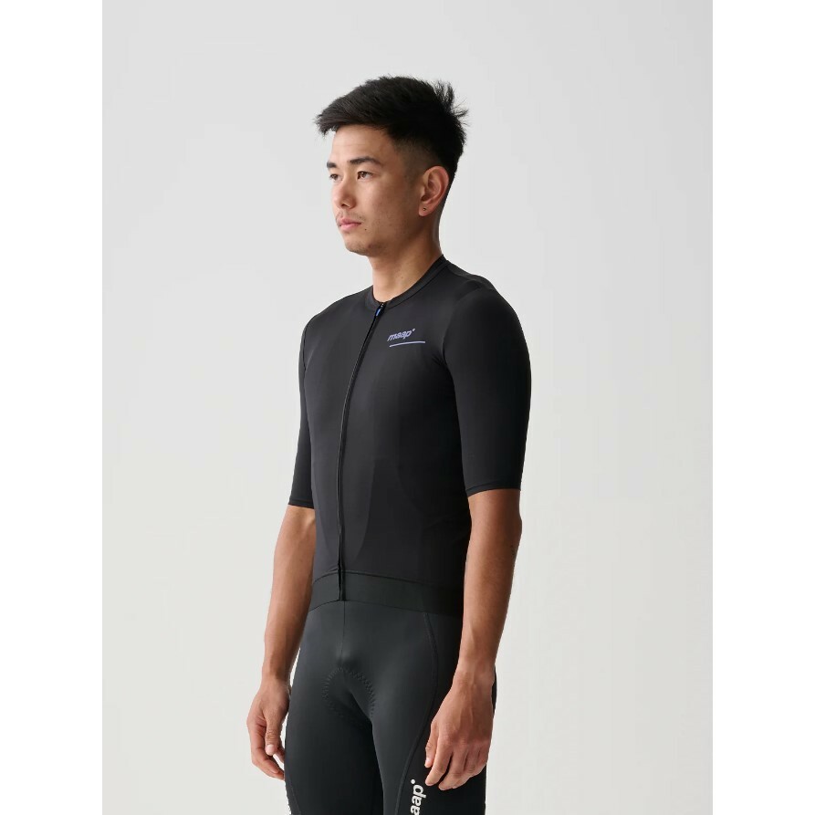 【MAAP】Training Jersey Black/Lavender 男短袖車衣